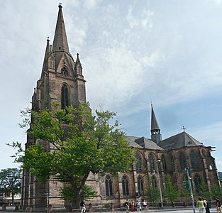 Elisabeth Kirche Marburg von SW
