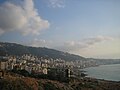 A view of the Jounieh bay