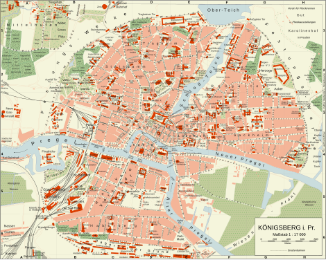 План города, 1905 год