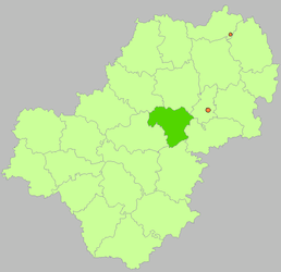 Babyninskij rajon – Mappa