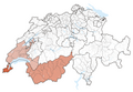 Large regions in Switzerland