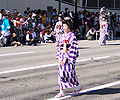 Jóvenes en Kimono en el Festival de Aizu.