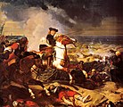 Pertempuran Dunkirk (1658) (1837), Versailles, Museum Arsip Nasional.
