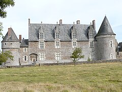 Aile ouest du Château de la Motte-Glain