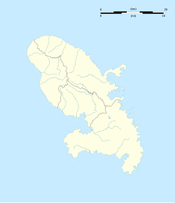 Saint-Pierre ubicada en Martinica