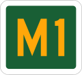 Alphanumeric route marker