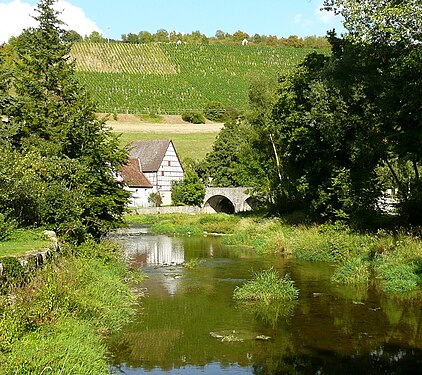 Tauber river in 2012