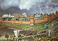 Kremlin de Moscú bajo Iván III (A. Vasnetsov)
