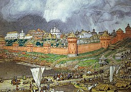 El Kremlin en temps d'Ivan III (A. Vasnetsov)
