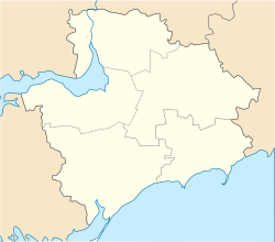 Andriivka is located in Zaporizhzhia Oblast