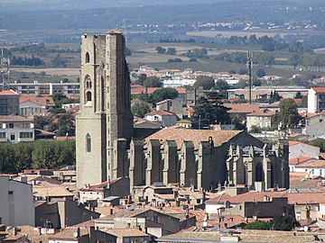 Le clocher de l'église Saint-Vincent.