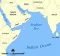 Red Sea, Yemen, Horn of Africa, Arabian Sea, Indian Ocean, India