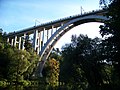 'Arco de iris de Bechyně', un puente famoso