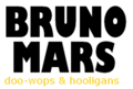 Logo del álbum «Doo-Wops & Hooligans» de Bruno Mars, lo puse en el artículo Doo-Wops & Hooligans