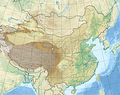 Mukden­palatset på kartan över Kina