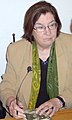 Christa Wolf bei einer Lesung in Berlin 2007