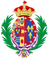Coat of arms as a married woman and Infanta (1936-1960)