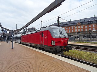 EB 3203 at Copenhagen Central Station.