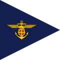 Flag of Hirdmarine: Troop and Team Standard (Kommandotegn: Tropp- og lagfane)