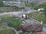 Grave of Dehlvi seen from the place he got martyrdom