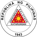 Gran Sello de la Segunda República Filipina (1943-1945)