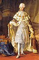 Gustav III, poltredet gant Lorens Pasch d.y.