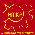 Emblema del Partíu Comunista Popular de Turquía.
