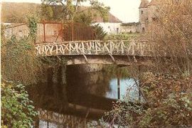 Le pont en béton armé en 2010.