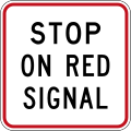 (R2-6) Stop on Red Signal