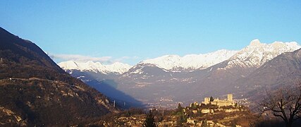 Valle Camonica da Breno verso nord