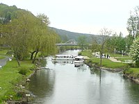 Passagierschiffe, Anlegestelle Rosengarten