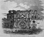 1840: luego de los Terremotos de Santa Marta de 1773 la iglesia había perdido el techo únicamente.