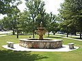 Roberta City Park, fountain