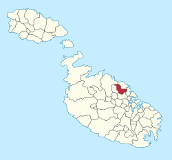 Lokasi di Malta