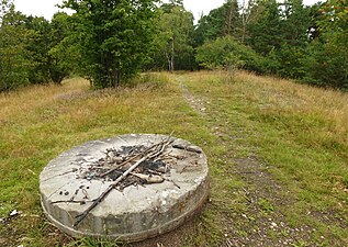 Kvarnkullen med kvarnstenen, 2012.