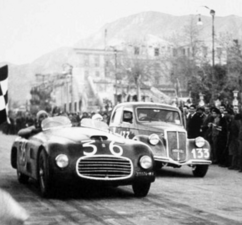 Biondetti and Troubetzkoy wins 1948 Targa Florio in Ferrari 166 S.
