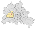 Deutsch: Wahlkreis Charlottenburg-Wilmersdorf 3 für die Wahlen zum Abgeordnetenhaus von Berlin. Stand 2006