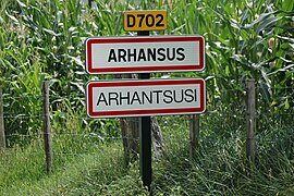 Arhansus sign