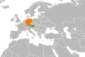 Hier ein Beispiel für eine etwas vergrößerte Mittelmeer-Region -- hier mit einer ganz anderen Einfärbung