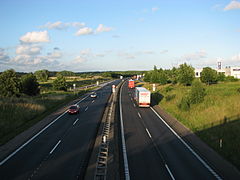 Denmark-Odense-European route E20.jpg