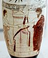 Funeral scene, white-ground lekythos