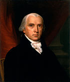 Retrato de James Madison.