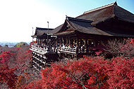 Kiyomizu-dera vào mùa thu