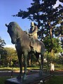 Statue de Léopold II à Kinshasa.