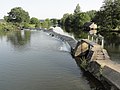 Le Boulay, lavoir et barrage dans la Sarthe.