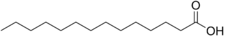 Image illustrative de l’article Acide tétradécanoïque