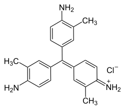 Strukturformel von Neufuchsin