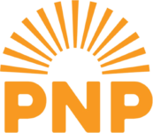 The logo of the People's National Party of Jamaica