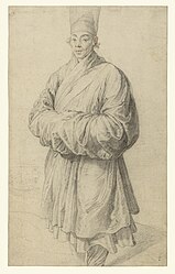 Pierre Paul Rubens, Man in Korean Costume, vers 1617.