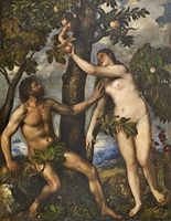 Adam and Eve اثر تیسین